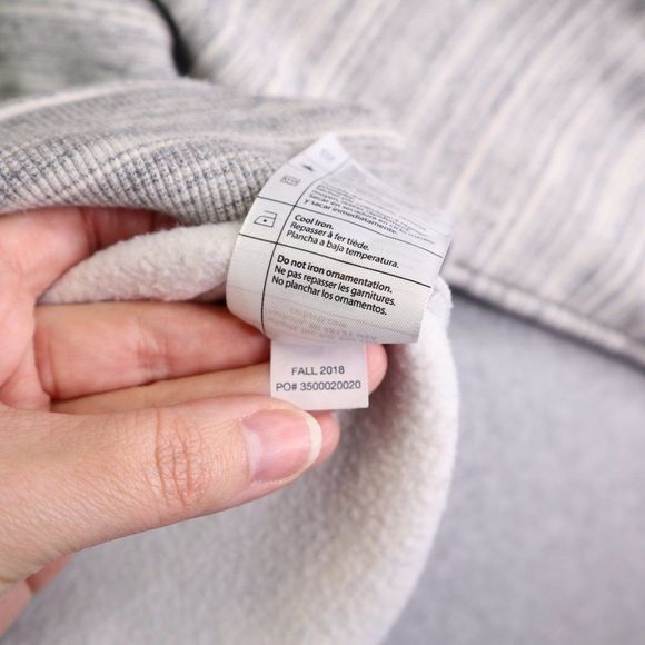 Carhartt Hoodie Womens Small Gray Heathered Sweatshirt Fleece Lined Pullover - Picture 13 of 15